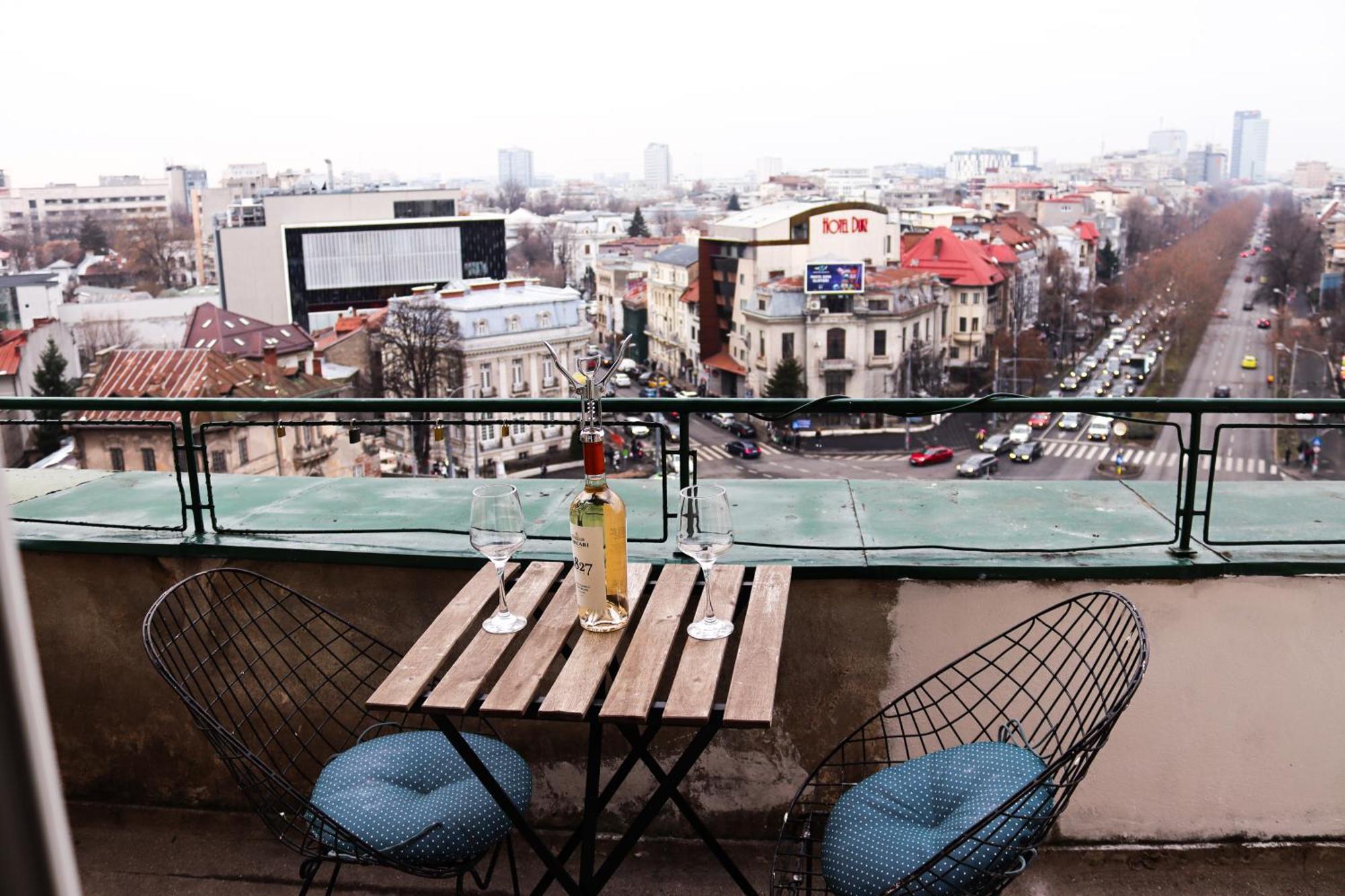 Scandinavian Style Apartment With Panoramic View Bucureşti Ngoại thất bức ảnh